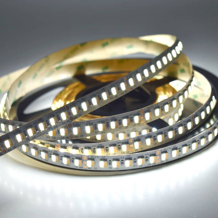 Tunable White LED Strip Light Reel - 5050 2in1 24VDC 36LEDs/ft - Color Temperature Changing LED Tape Light - 804 Lumens/ft. Tunable White LED Strip Light Reel - 5050 2in1 24VDC 36LEDs/ft - Color Temperature Changing LED Tape Light - 804 Lumens/ft.